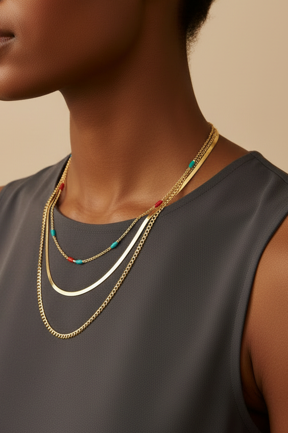 Collier Ossana en acier